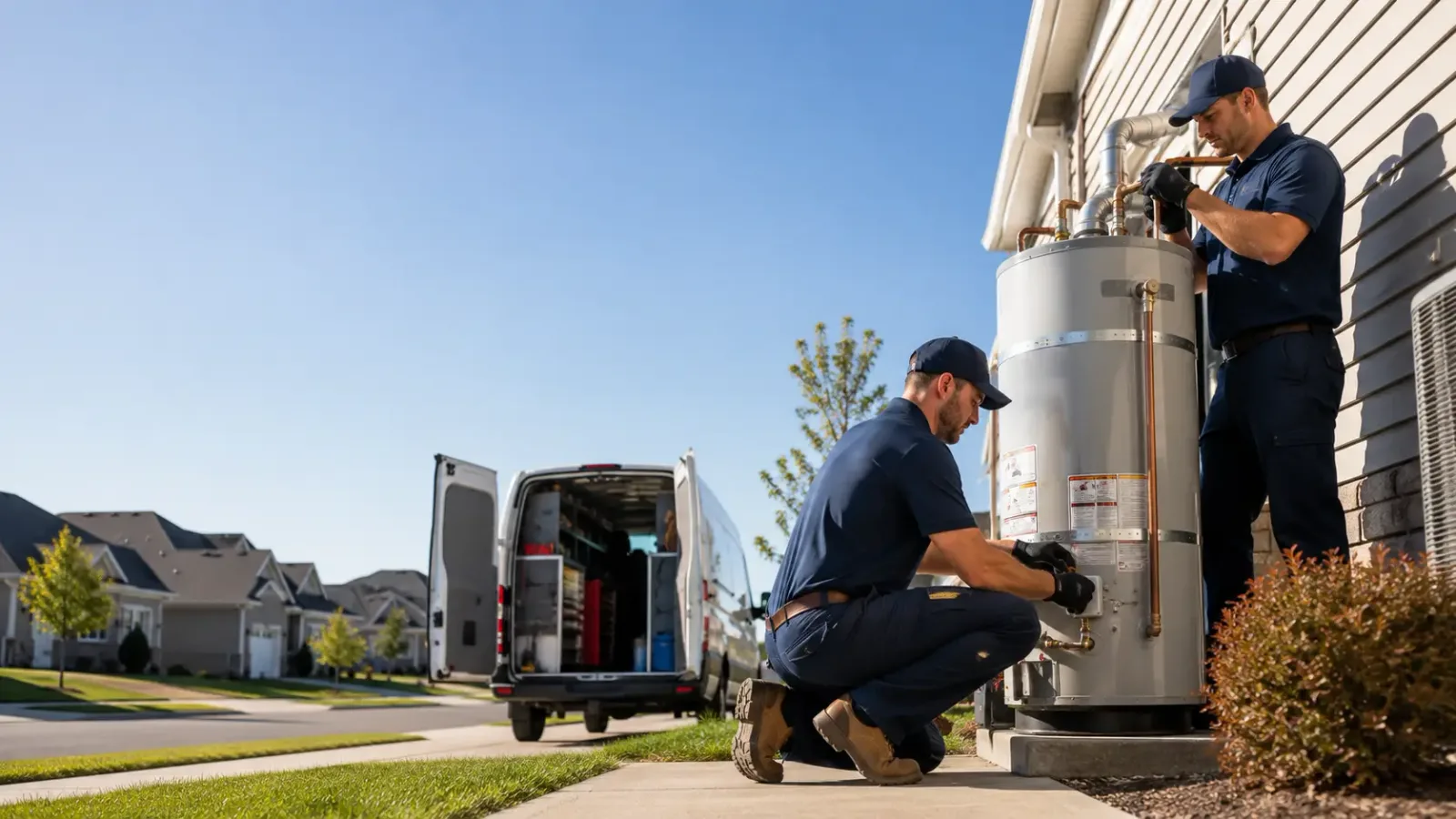 Water Heater Installation in Vallecitos, NM